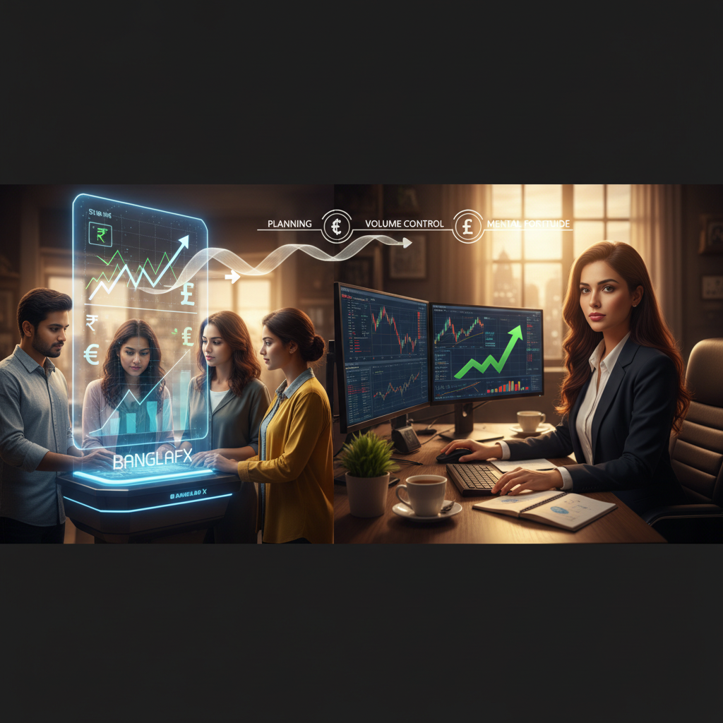 বাজারে ছোট ক্ষতির পরে হতাশা কাটিয়ে কিভাবে ট্রেডিং সফলতা পুনরুদ্ধার করা যায়—পরিকল্পনা, ভলিউম নিয়ন্ত্রণ ও মানসিক দৃঢ়তা দিয়ে ধারাবাহিকতা অর্জনের গল্প।